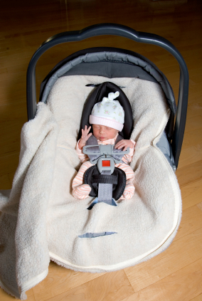 bed car seat premature infants