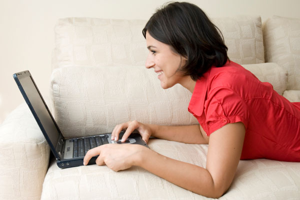 Woman on Laptop