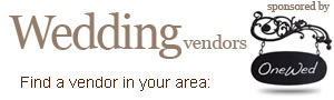 Wedding Vendors - find a vendor in your area